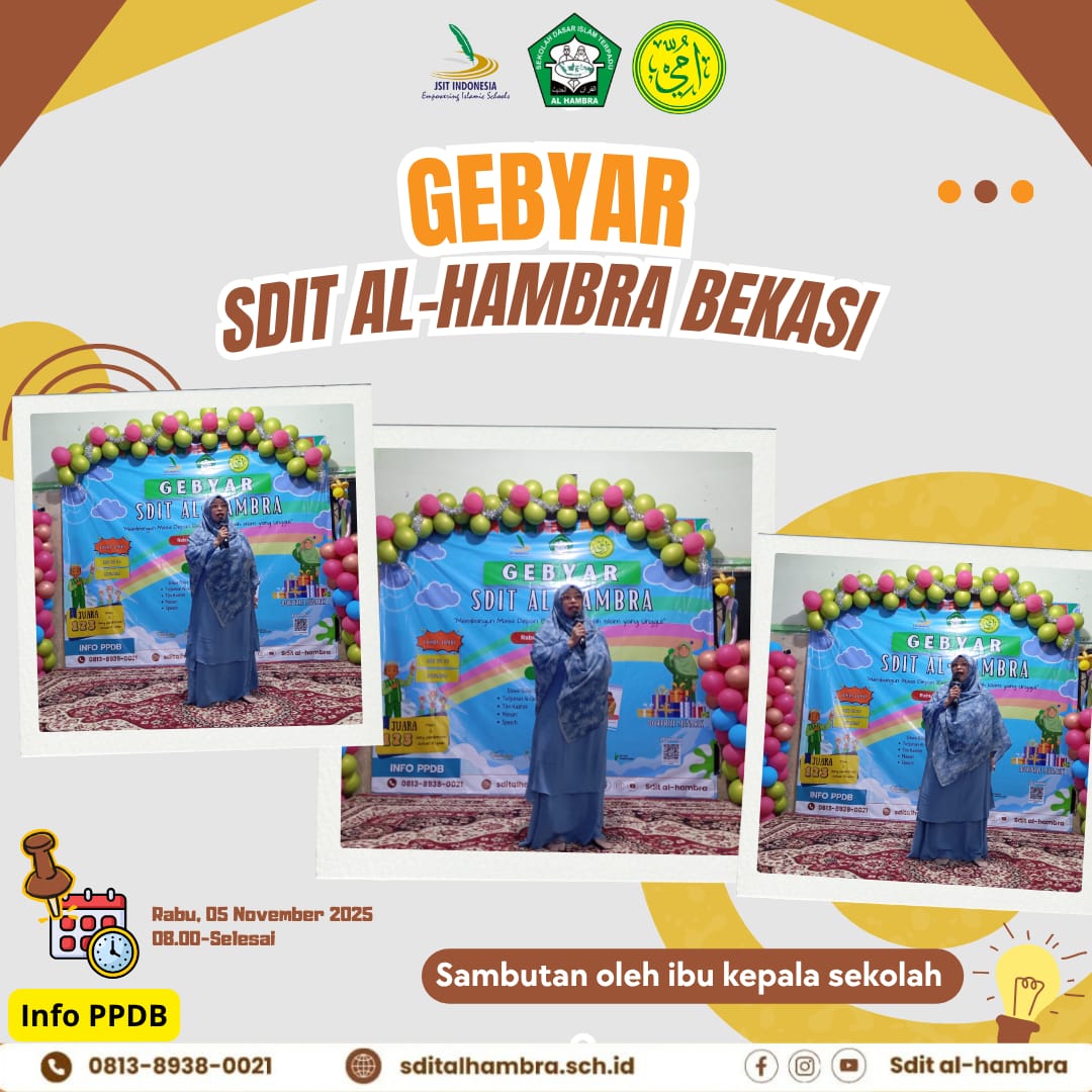 Sambutan Ibu Kepala Sekolah